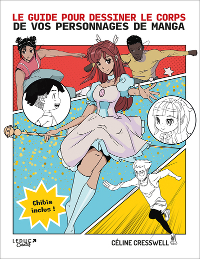 Image de Le guide pour dessiner le corps de vos personnages de manga