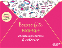 Image de Bonne fête Maman ! : 20 cartes de tendresse à colorier