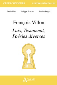 Image de François Villon, lais, testaments, poésies diverses