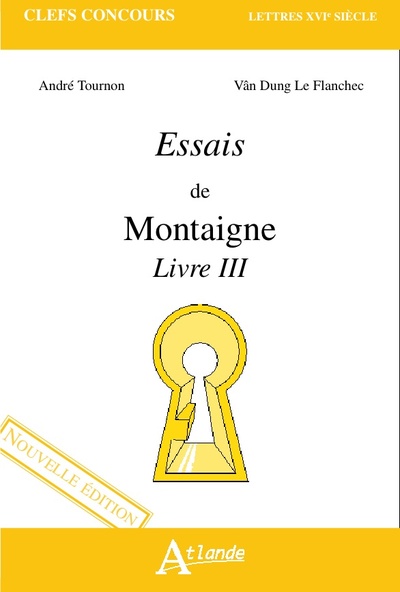Picture of Les essais de Montaigne livre III
