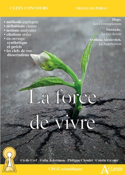 Picture of La force de vivre - Hugo, Les contemplations - Nietzsche, Le gai savoir,