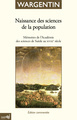 Picture of Naissance des sciences de la population