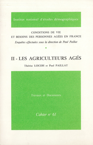 Picture of Conditions de vie et besoins des personnes âgées en France II