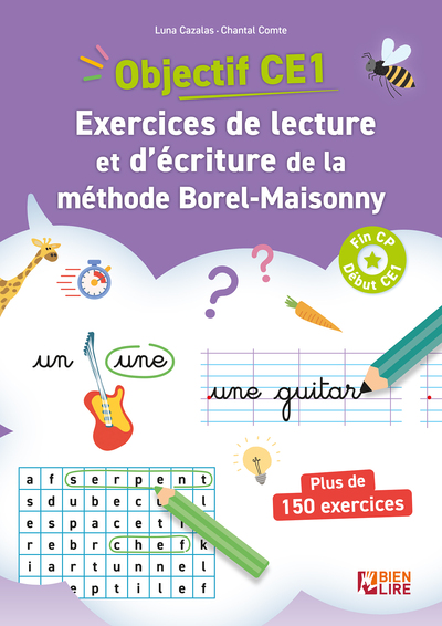 Picture of Objectif CE1 ! Exercices de lecture et d'écriture de la méthode Borel-Maisonny