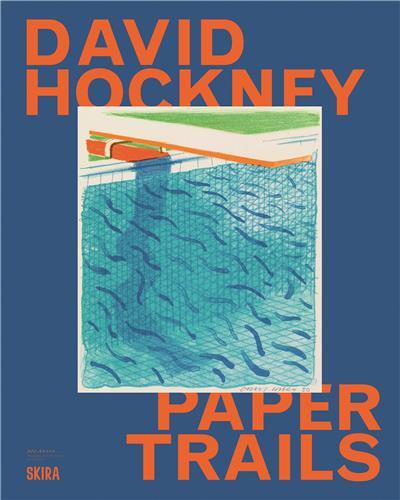 Picture of David Hockney Paper Trails /anglais