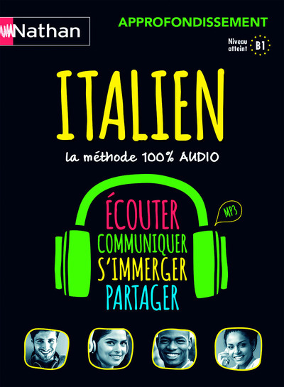 Image de Coffret Italien 100% audio Approfondissement (Voie express) - 2016