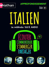 Image de Coffret Italien 100% audio Approfondissement (Voie express) - 2016