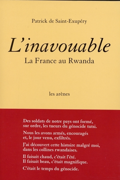 Image de L'Inavouable - La France au Rwanda