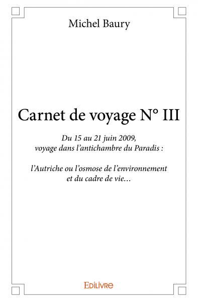 Image de Carnet de voyage n° iii