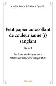 Picture of Petit papier autocollant de couleur jaune (r) sanglant