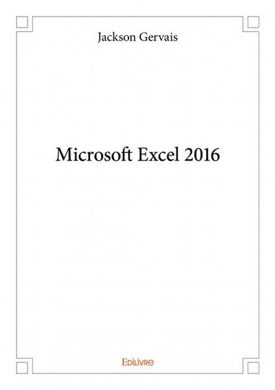 Image de Microsoft excel 2016