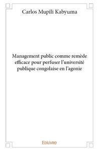 Image de Management public comme remède efficace pour perfuser l'université publique congolaise en l'agonie