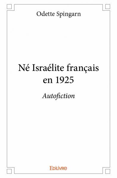 Image de Né israélite français en 1925