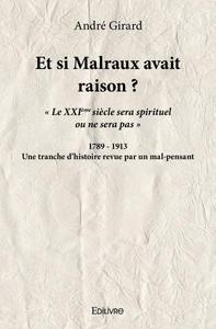 Image de Et si malraux avait raison ?