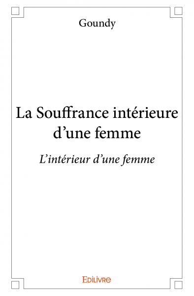 Picture of La souffrance intérieure d’une femme
