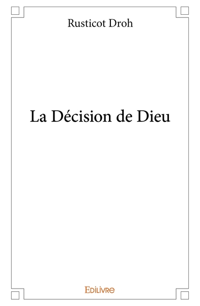 Image de La Décision de Dieu