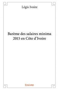 Image de Barème des salaires minima 2015 en côte d'ivoire