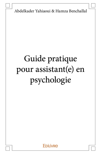 Image de Guide pratique pour assistant(e) en psychologie