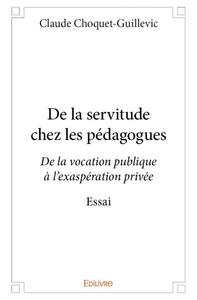 Image de De la servitude chez les pédagogues