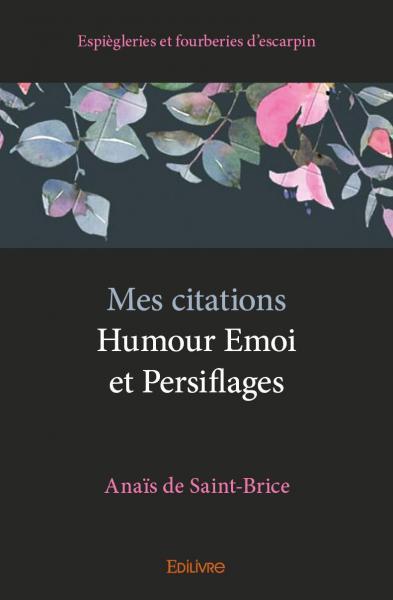 Picture of Mes citations - humour emoi et persiflages