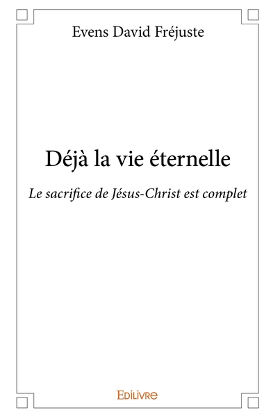Picture of Déjà la vie éternelle