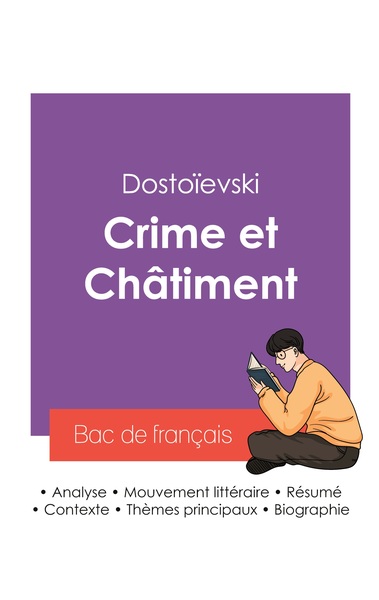 Picture of Réussir son Bac de français 2027 : Analyse du roman Crime et Châtiment de Dostoïevski