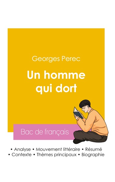 Image de Réussir son Bac de français 2026 : Analyse du roman Un homme qui dort de Georges Perec