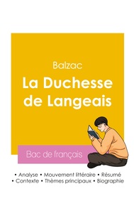 Picture of Réussir son Bac de français 2026 : Analyse du roman La Duchesse de Langeais de Balzac
