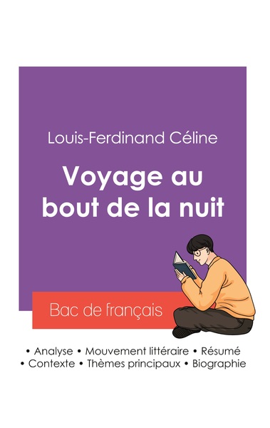 Picture of Réussir son Bac de français 2027 : Analyse du roman Voyage au bout de la nuit de Louis-Ferdinand Céline