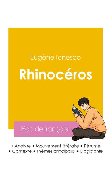 Picture of Réussir son Bac de français 2026 : Analyse de la pièce de théâtre Rhinocéros de Eugène Ionesco