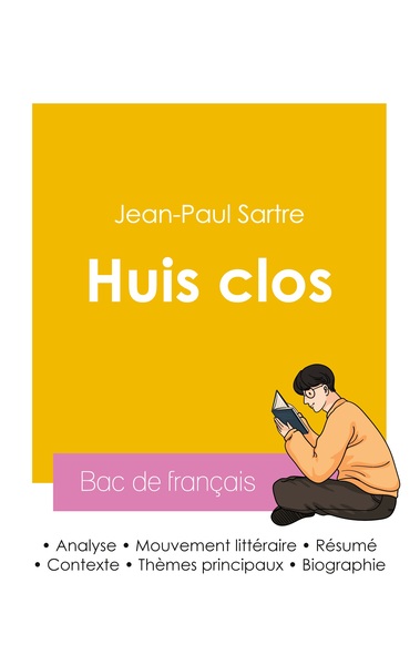 Picture of Réussir son Bac de français 2026 : Analyse de la pièce de théâtre Huis clos de Jean-Paul Sartre
