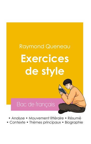 Picture of Réussir son Bac de français 2026 : Analyse du livre Exercices de style de Raymond Queneau