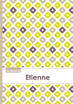 Image de Le carnet d'Etienne - Lignes, 96p, A5 - Carré Poussin Gris Taupe