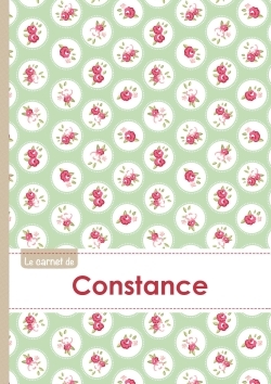 Picture of Le carnet de Constance - Lignes, 96p, A5 - Roses Tea time