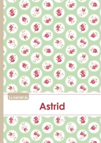 Image de Le carnet d'Astrid - Lignes, 96p, A5 - Roses Tea time