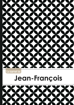 Picture of Le carnet de Jean-François - Lignes, 96p, A5 - Ronds Noir et Blanc