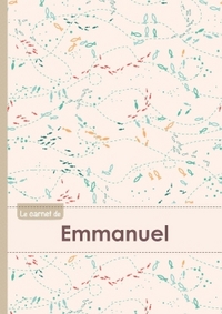 Image de Le carnet d'Emmanuel - Lignes, 96p, A5 - Poissons