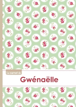 Image de Le carnet de Gwénaëlle - Lignes, 96p, A5 - Roses Tea time
