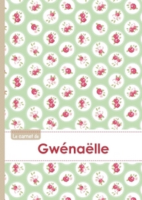 Image de Le carnet de Gwénaëlle - Lignes, 96p, A5 - Roses Tea time