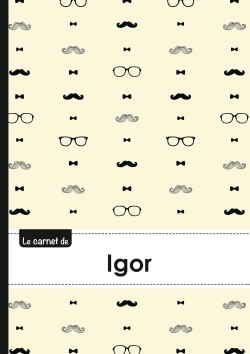 Picture of Le carnet d'Igor - Lignes, 96p, A5 - Moustache Hispter