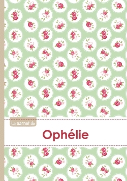 Image de CARNET OPHELIE LIGNES,96P,A5 ROSESTEATIME