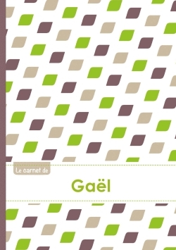 Image de Le carnet de Gaël - Lignes, 96p, A5 - Pe´tales Vert Taupe Gris