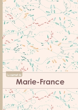 Image de CARNET MARIE FRANCE LIGNES,96P,A5 POISSONS