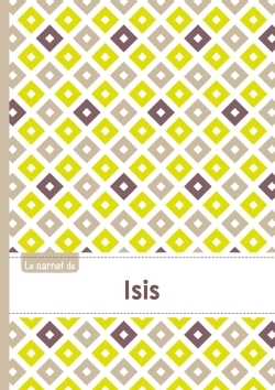 Image de Le carnet d'Isis - Lignes, 96p, A5 - Carré Poussin Gris Taupe