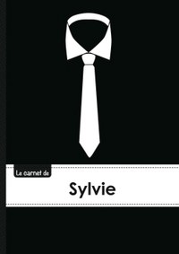 Image de CARNET SYLVIE LIGNES,96P,A5 CRAVATE