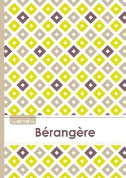 Image de Le carnet de Bérangère - Lignes, 96p, A5 - Carré Poussin Gris Taupe