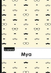 Image de CARNET MYA LIGNES,96P,A5 MOUSTACHEHISPTER