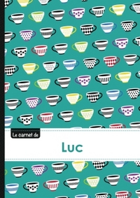 Picture of Le carnet de Luc - Lignes, 96p, A5 - Coffee Cups