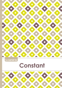 Image de Le carnet de Constant - Lignes, 96p, A5 - Carré Poussin Gris Taupe