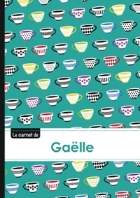 Picture of Le carnet de Gaëlle - Lignes, 96p, A5 - Coffee Cups